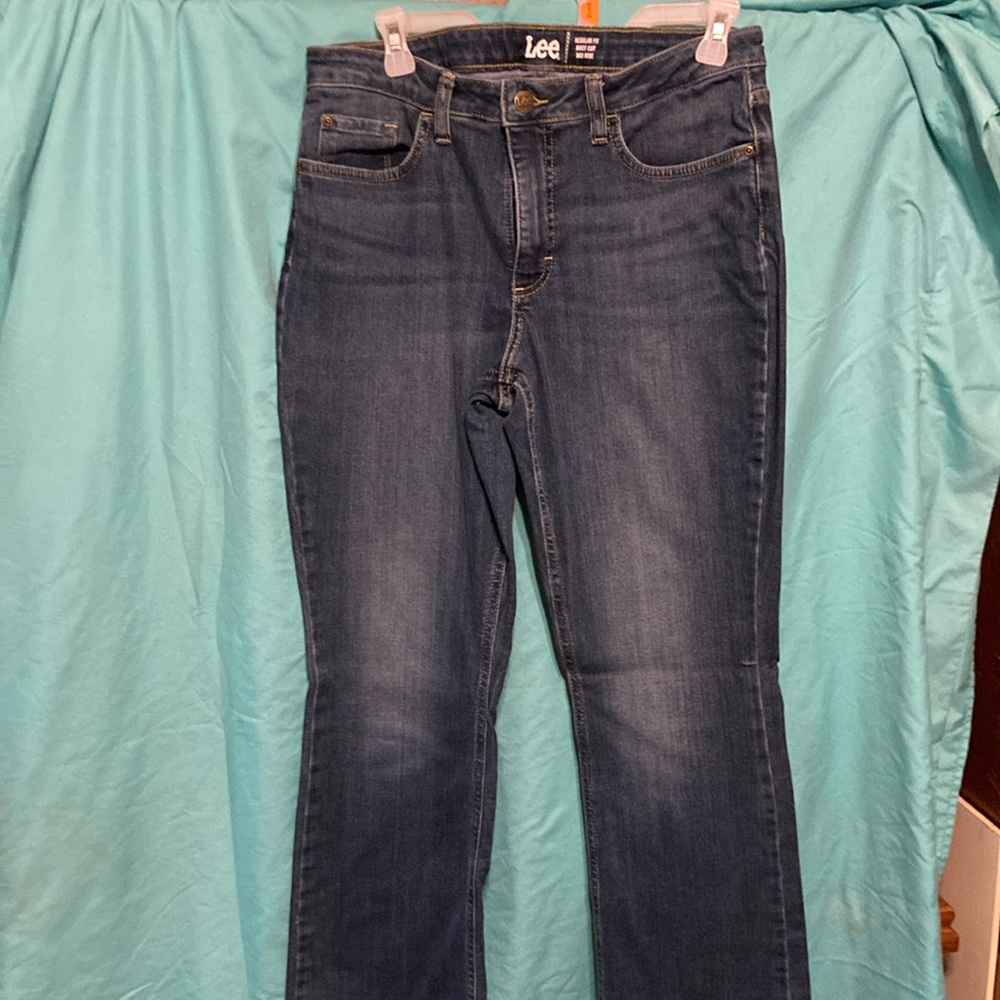 Lee Blue Straight Jeans Classic Style